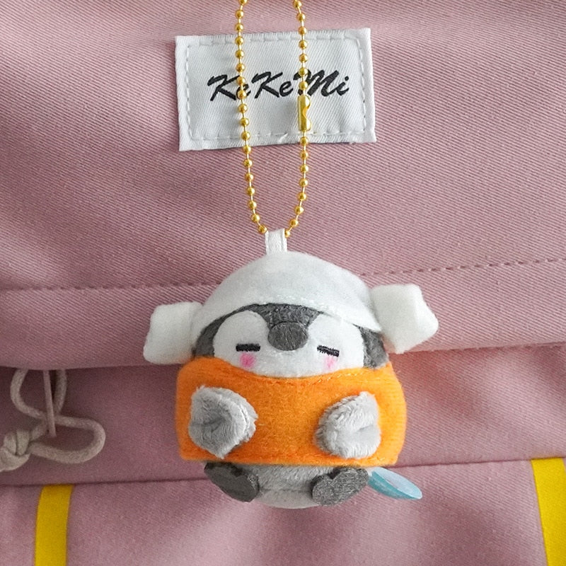 Cute Penguin Doll Keys Keychain Girls Kawaii Women Bag Accessories Creative