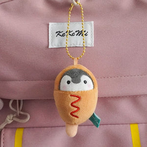 Cute Penguin Doll Keys Keychain Girls Kawaii Women Bag Accessories Creative