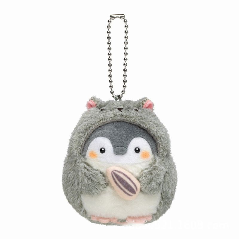 Cute Penguin Doll Keys Keychain Girls Kawaii Women Bag Accessories Creative