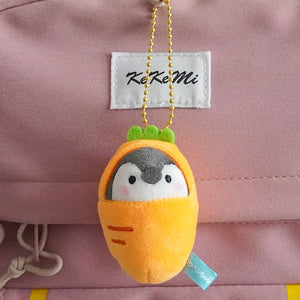 Cute Penguin Doll Keys Keychain Girls Kawaii Women Bag Accessories Creative