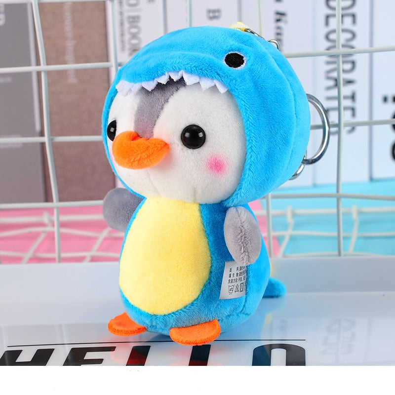 Cute Penguin Doll Keys Keychain Girls Kawaii Women Bag Accessories Creative