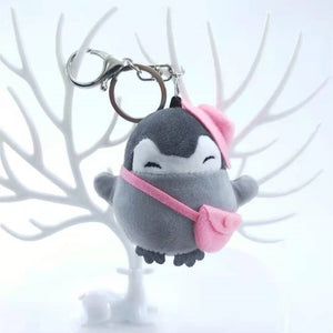 Cute Penguin Doll Keys Keychain Girls Kawaii Women Bag Accessories Creative