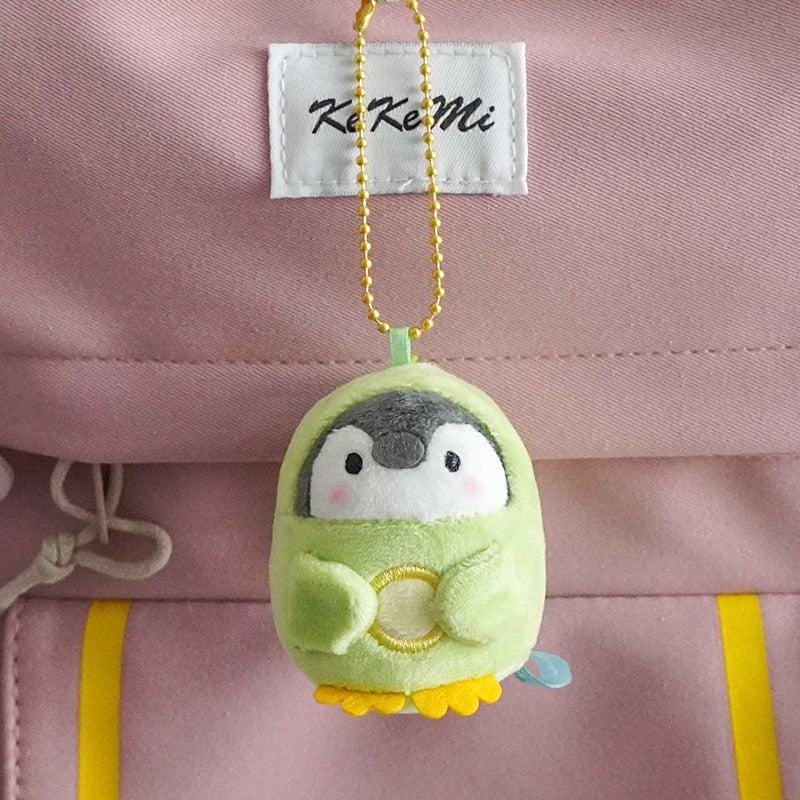 Cute Penguin Doll Keys Keychain Girls Kawaii Women Bag Accessories Creative