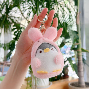 Cute Penguin Doll Keys Keychain Girls Kawaii Women Bag Accessories Creative