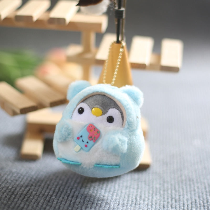 Cute Penguin Doll Keys Keychain Girls Kawaii Women Bag Accessories Creative