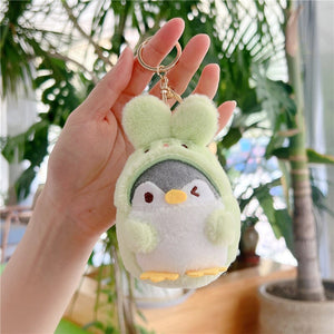 Cute Penguin Doll Keys Keychain Girls Kawaii Women Bag Accessories Creative