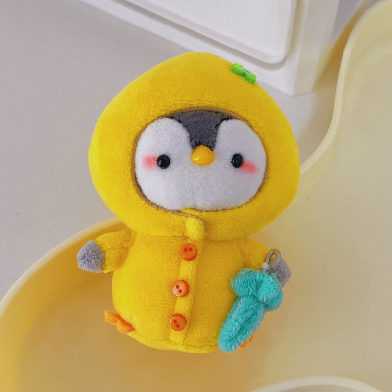 Cute Penguin Doll Keys Keychain Girls Kawaii Women Bag Accessories Creative