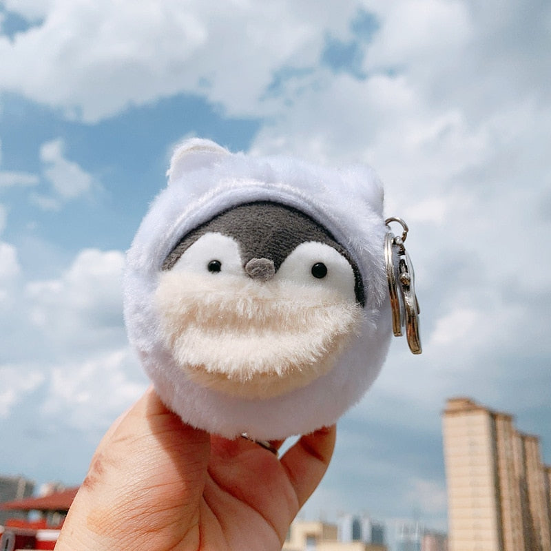 Cute Penguin Doll Keys Keychain Girls Kawaii Women Bag Accessories Creative