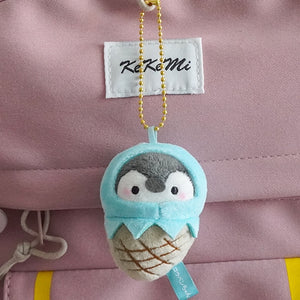 Cute Penguin Doll Keys Keychain Girls Kawaii Women Bag Accessories Creative