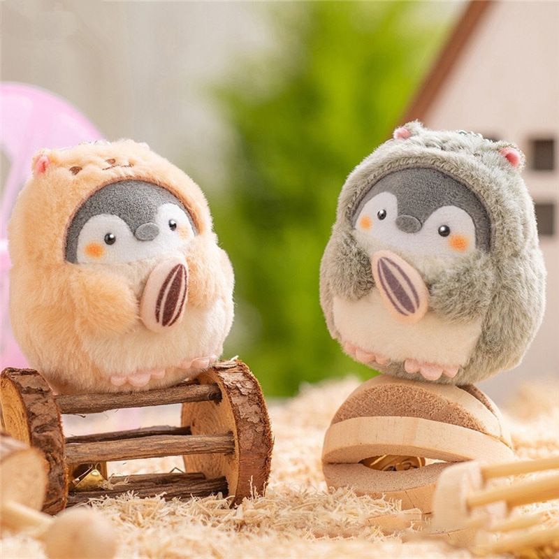 Cute Penguin Doll Keys Keychain Girls Kawaii Women Bag Accessories Creative