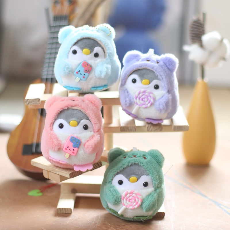 Cute Penguin Doll Keys Keychain Girls Kawaii Women Bag Accessories Creative