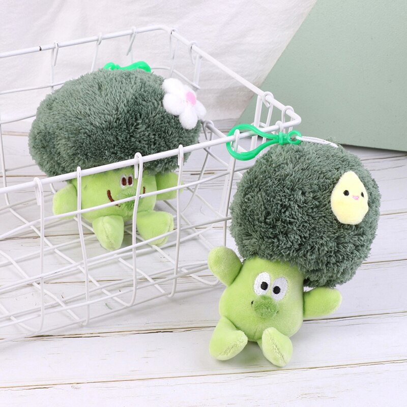 Simulation Cute Vegetable Mini Broccoli Plush Toy Dolls Stuffed Soft Toys For Children Kids Birthday Gift