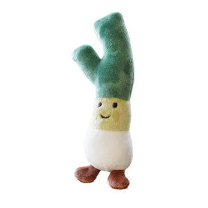 Farm Vegetable Soft Plush Toys Green Onion Cauliflower Corn Plush Pendant Cabbage Doll Kids Adult Plush Doll Toys